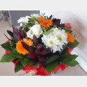 Bouquet Rond dominance Orange